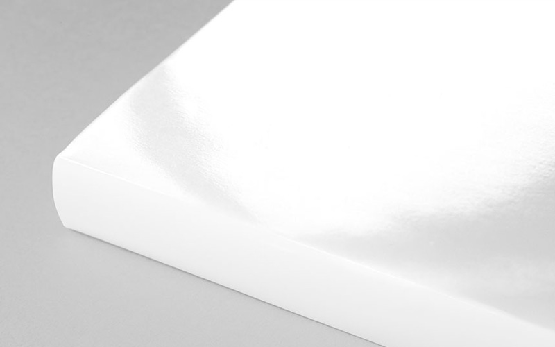 Foto av glanset laminering