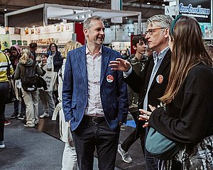 Ansatte i BoD på bokmessen